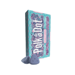 Polkadot Blue Cotton Candy Gummies