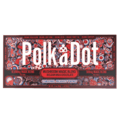 Polkadot Caramel Peanut Twist Chocolate Bar