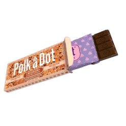 Polkadot Creamy Hazelnut Wafer Chocolate Bars