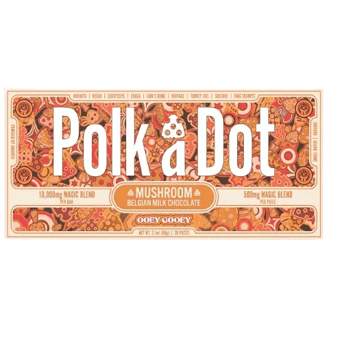 Polkadot Ooey Gooey Chocolate Bar
