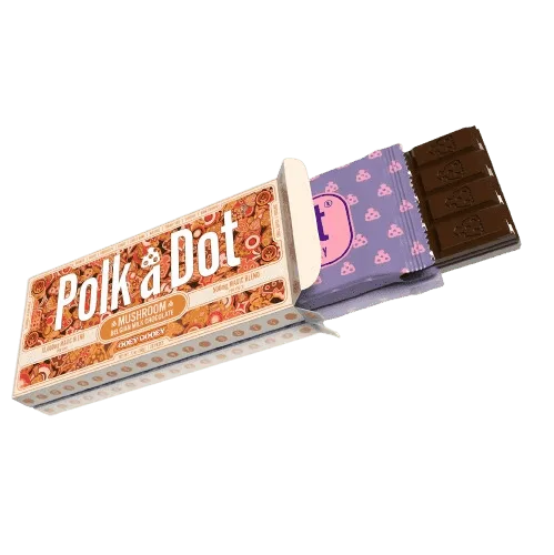 Polkadot Ooey Gooey Chocolate Bar